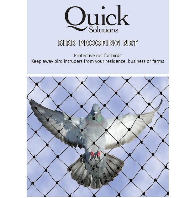 bird netting 5m x 5m quick solutions stop pigeon problem